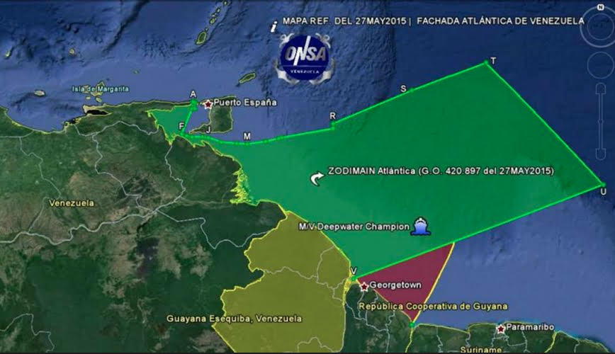 Venezuela tranh chấp dầu mỏ với Guyana