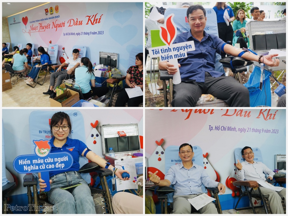 Hiến máu tình nguyện 2023: Hoạt động ý nghĩa kỷ niệm 19 năm ngày truyền thống PVFCCo