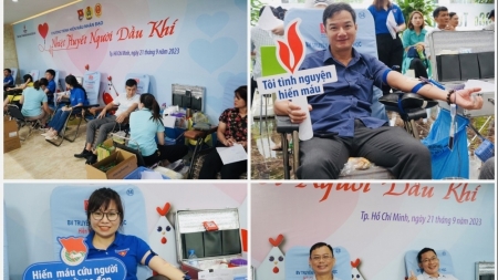 Hiến máu tình nguyện 2023: Hoạt động ý nghĩa kỷ niệm 19 năm ngày truyền thống PVFCCo
