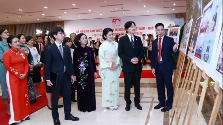 Lễ kỷ niệm 50 năm thiết lập quan hệ ngoại giao Việt Nam - Nhật Bản