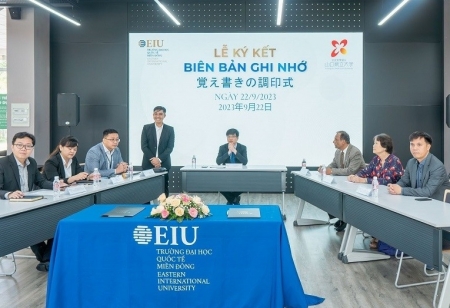 Trường Đại học Quốc tế miền Đông và Đại học Yamaguchi Prefectural University (Nhật Bản) ký kết hợp tác