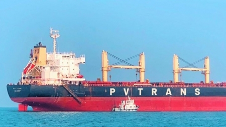 Tiếp nhận tàu mới, PVTrans trẻ hóa và nâng cao năng lực đội tàu vận tải hàng rời