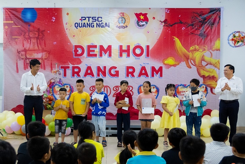 PTSC Quảng Ngãi tổ chức chương trình “Đêm hội trăng rằm năm 2023