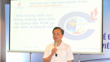 Petrovietnam tổ chức khóa học Tổng quan về ESG và những vấn đề đặt ra với Petrovietnam và các đơn vị thành viên