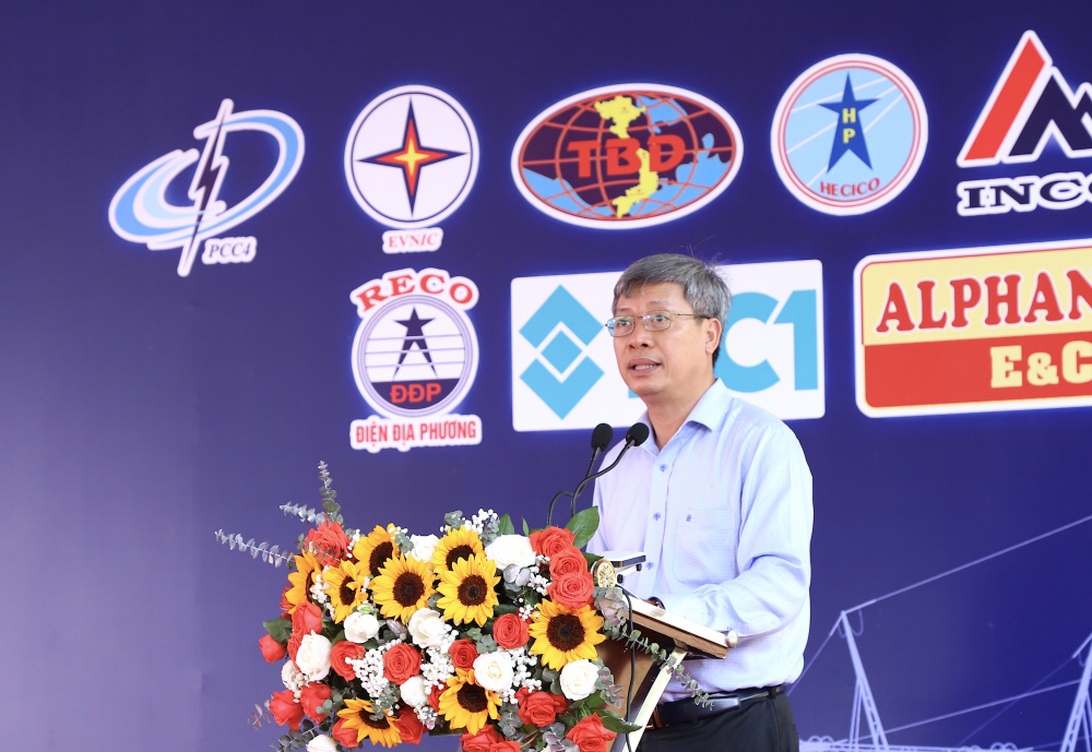 EVN phát động thi công xây dựng công trình đường dây 500KV Monsoon - Thạnh Mỹ
