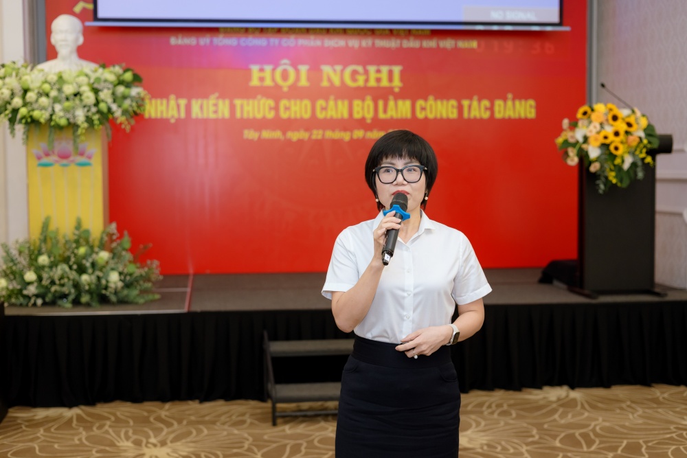 Đảng bộ PTSC tổ chức tập huấn nghiệp vụ công tác Đảng
