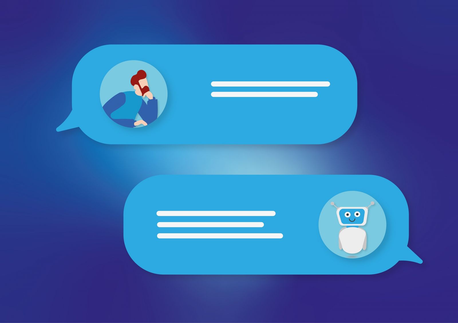 Các chatbot thông minh và trợ lý ảo là một số ví dụ điển hình về ứng dụng AI trong tài chính-ngân hàng. 