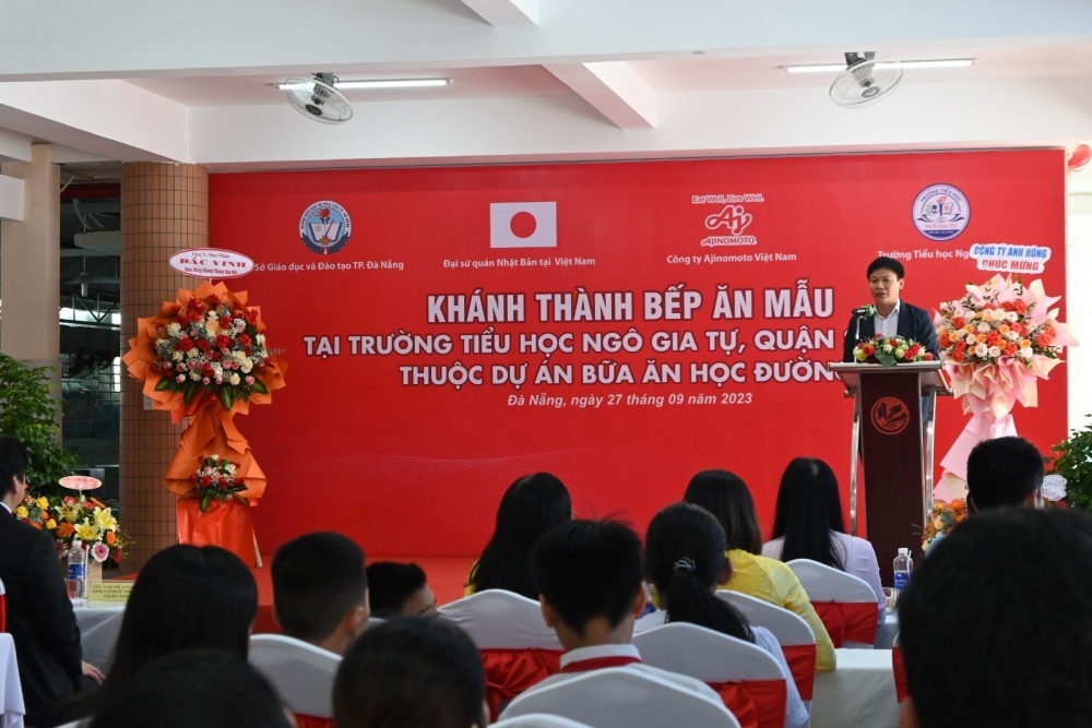 Đà Nẵng: Khánh thành bếp ăn mẫu thứ 4 thuộc dự án bữa ăn học đường