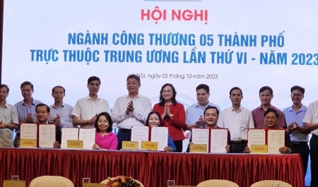 Hội nghị ngành Công Thương 5 thành phố trực thuộc Trung ương