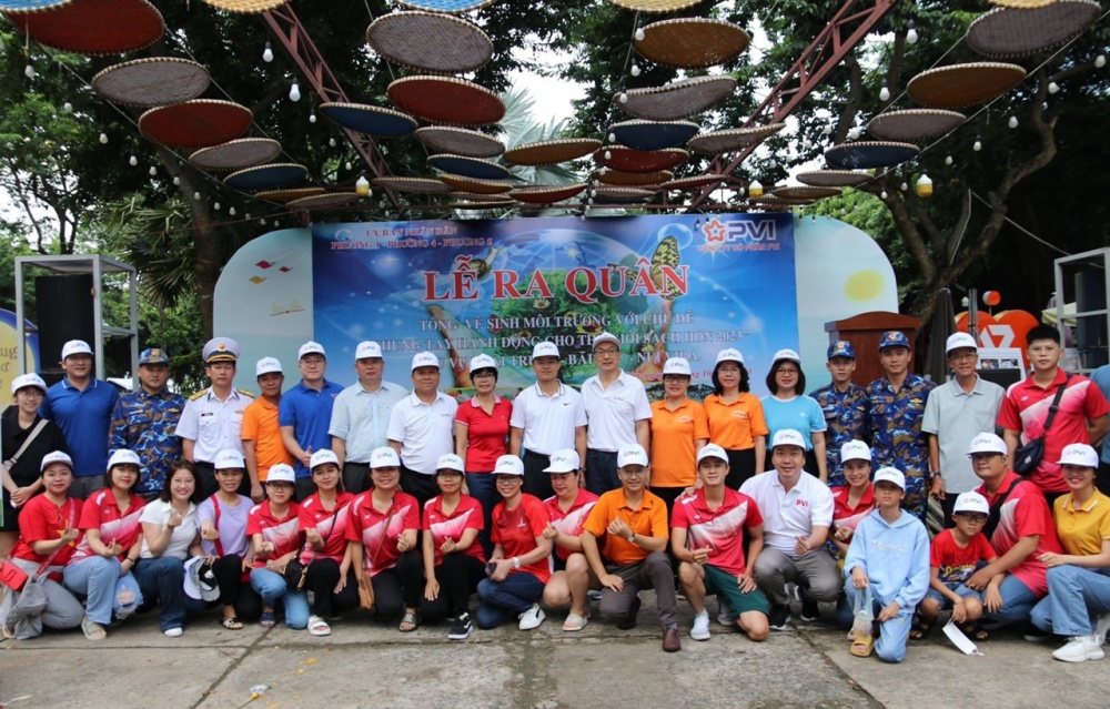 PVI tham gia tích cực Lễ ra quân Tổng vệ sinh môi trường “Chung tay hành động cho Thế giới sạch hơn” tại Vũng Tàu PVI tham gia tích cực Lễ ra quân tổng vệ sinh môi trường “Chung tay hành động cho thế giới sạch hơn” tại Vũng Tàu