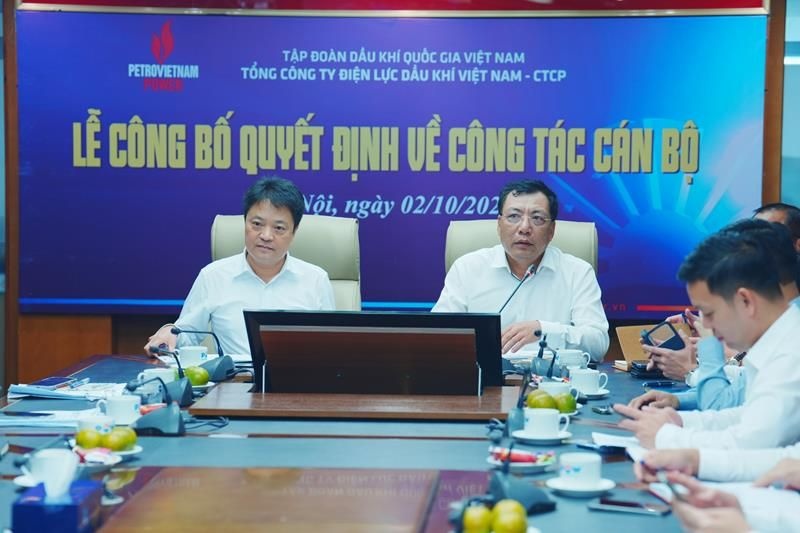 Chủ tịch HĐQT Hoàng Văn Quang và Tổng giám đốc Lê Như Linh chủ trì Hội nghị sơ kết 9 tháng đầu năm 2023 của PV Power