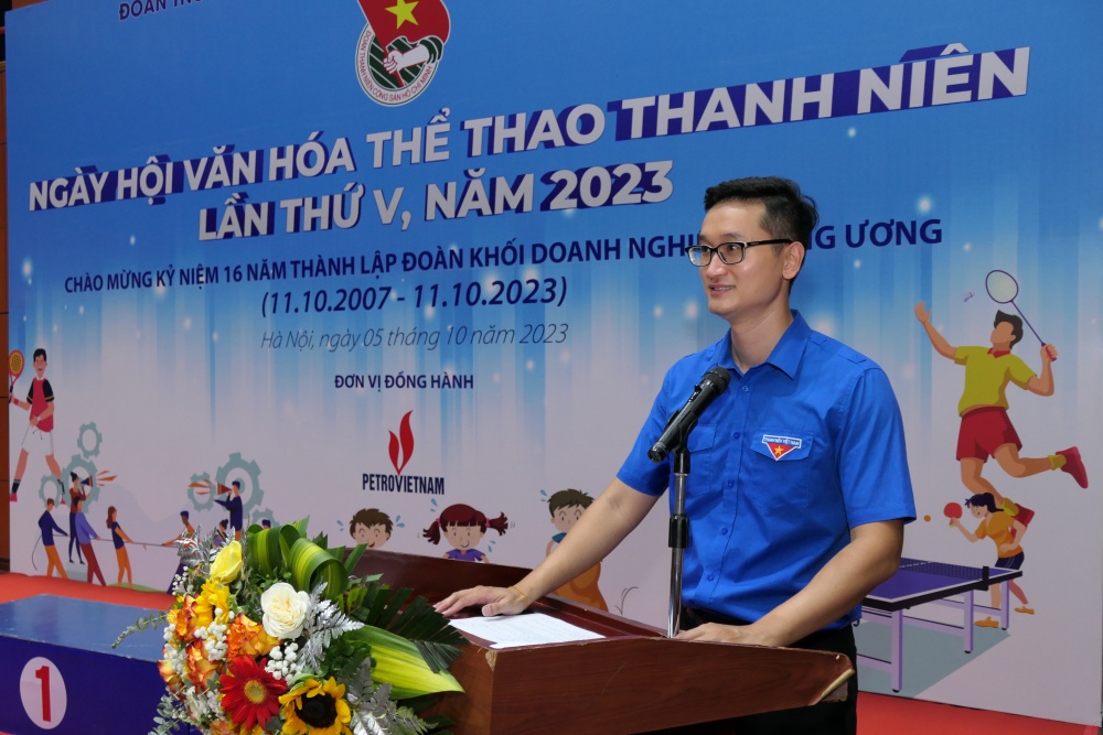 ông Đỗ Khắc Dũng – Phó Bí thư Đoàn Khối DNTW