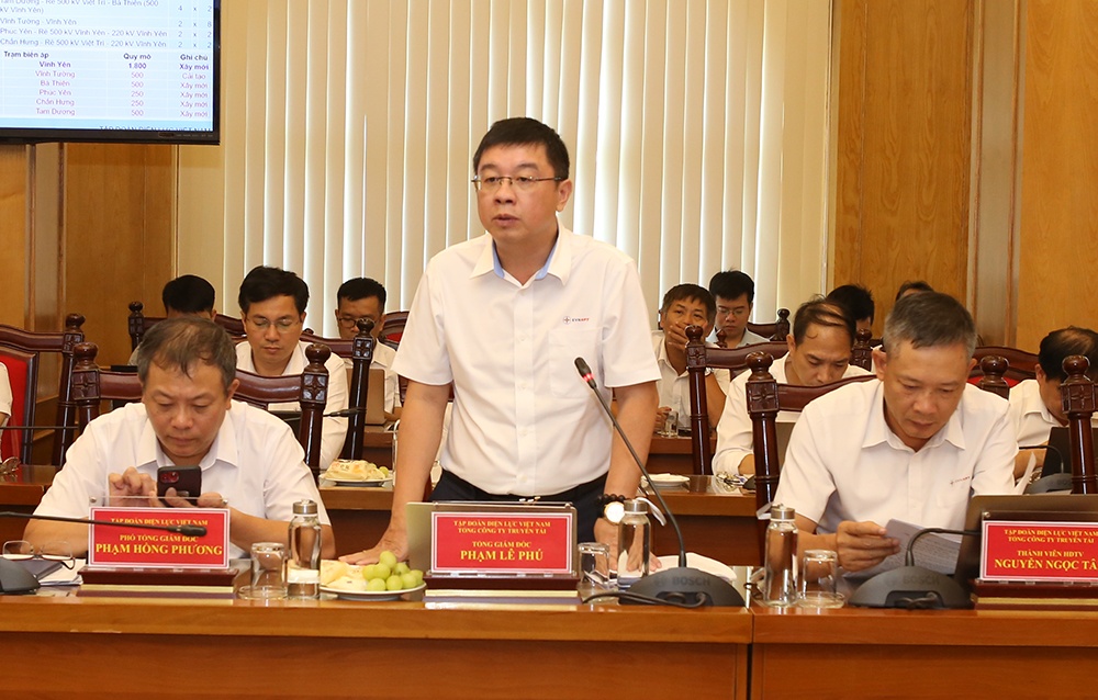 Bàn giải pháp tháo gỡ vướng mắc mặt bằng các dự án điện trên địa bàn tỉnh Vĩnh Phúc