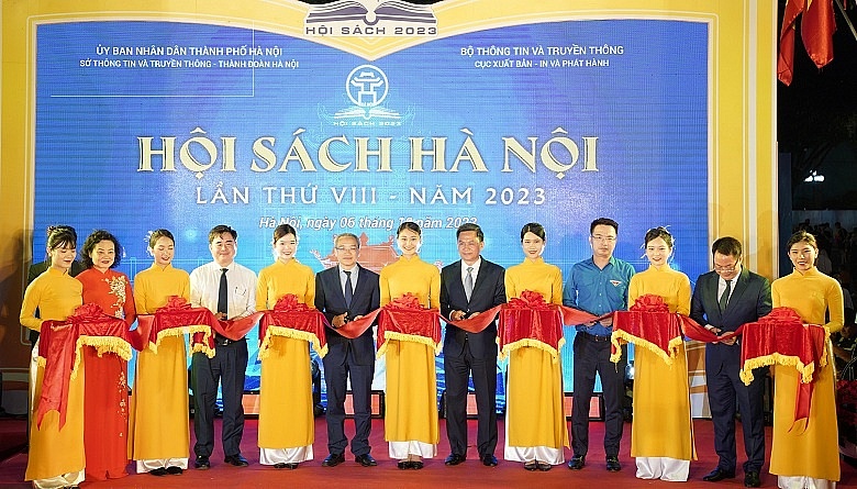 Khai mạc Hội Sách Hà Nội lần thứ VIII năm 2023: Thắp lửa tri thức - Kiến tạo tương lai