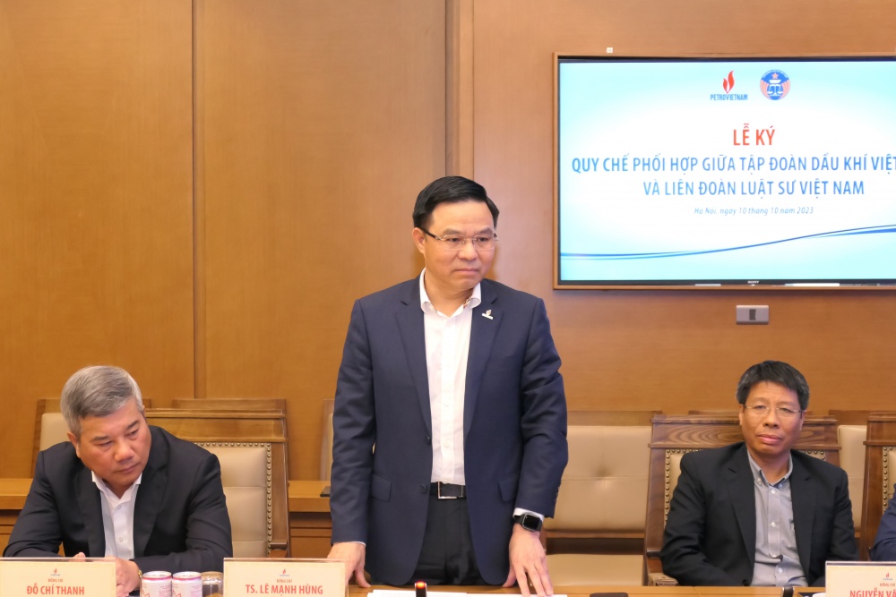 Petrovietnam ký kết Quy chế phối hợp phát triển với Liên đoàn Luật sư Việt Nam
