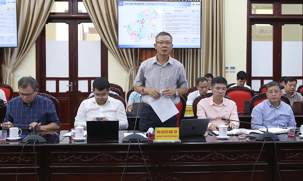 Hà Giang sẽ tạo điều kiện tốt nhất để EVN/EVNNPT triển khai các dự án điện