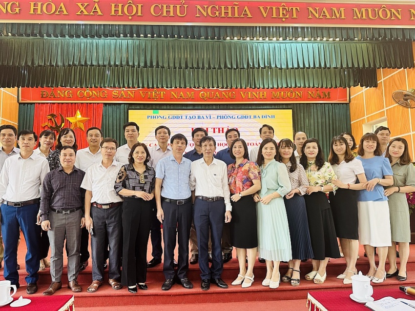Hà Nội: Phòng GD&ĐT quận Ba Đình phối hợp nâng cao chất lượng môn Toán cấp THCS Hà Nội: Phòng GD&ĐT quận Ba Đình phối hợp nâng cao chất lượng môn Toán cấp THCS