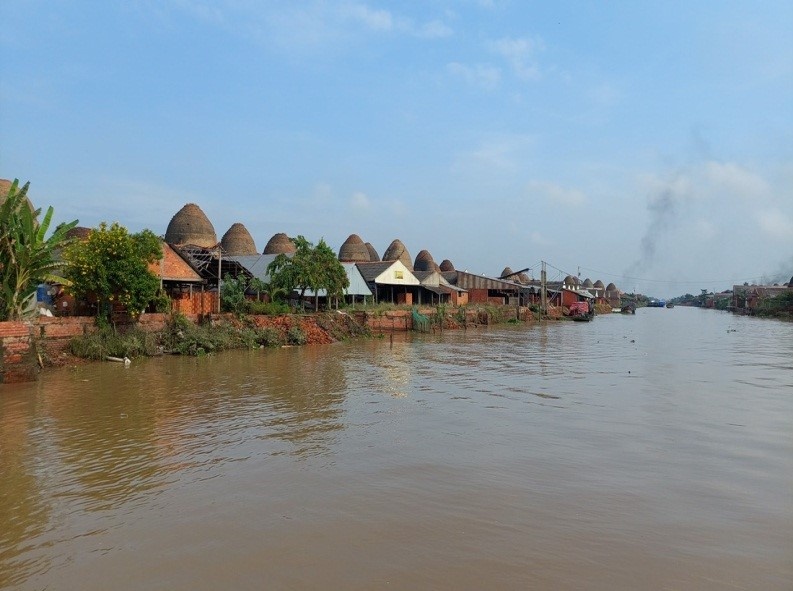 Vẻ đẹp mơ màng trên dòng Cổ Chiên