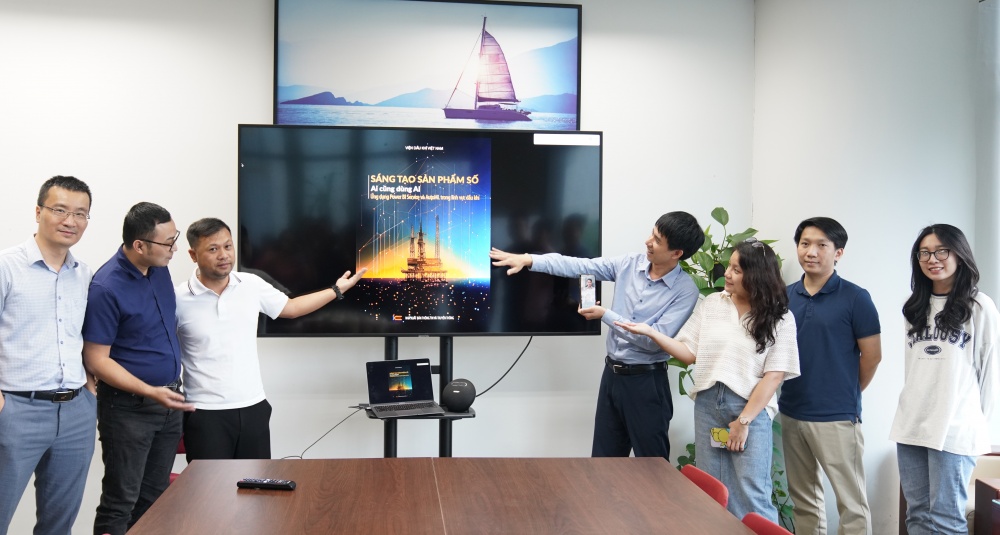 VPI ra mắt ebook “Sáng tạo sản phẩm số - Ai cũng dùng AI - Ứng dụng Power BI Service và AutoML trong lĩnh vực dầu khí”