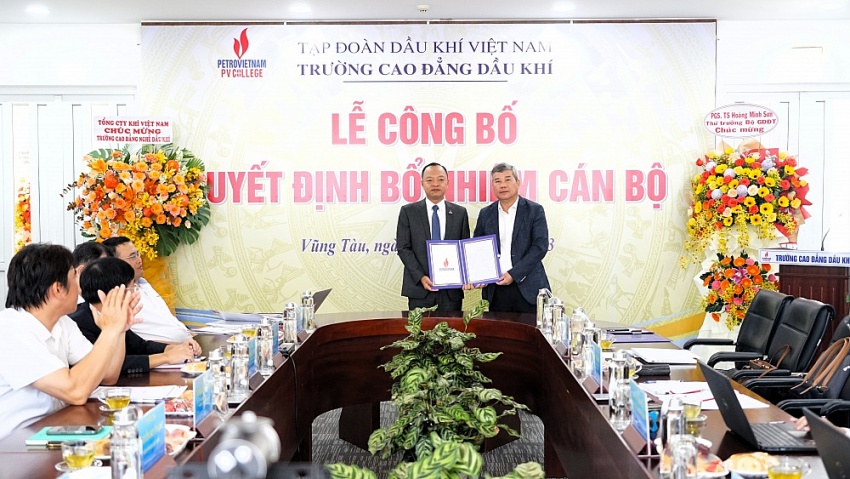PVCollege công bố và trao các quyết định bổ nhiệm chức danh Phó Hiệu trưởng
