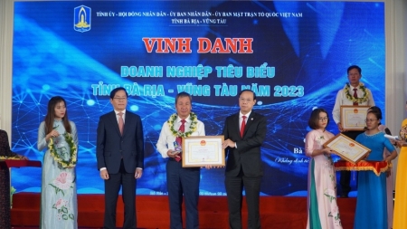 3 doanh nghiệp Dầu khí được tỉnh Bà Rịa - Vũng Tàu tôn vinh Doanh nghiệp tiêu biểu năm 2023