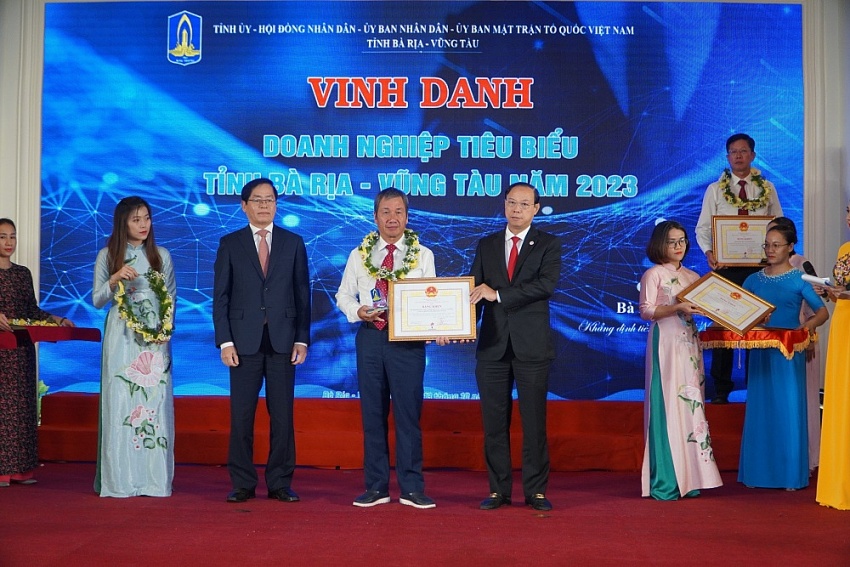 3 doanh nghiệp Dầu khí được tỉnh Bà Rịa - Vũng Tàu tôn vinh Doanh nghiệp tiêu biểu năm 2023