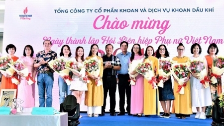 PV Drilling tổ chức nhiều hoạt động ý nghĩa nhân Ngày Phụ nữ Việt Nam