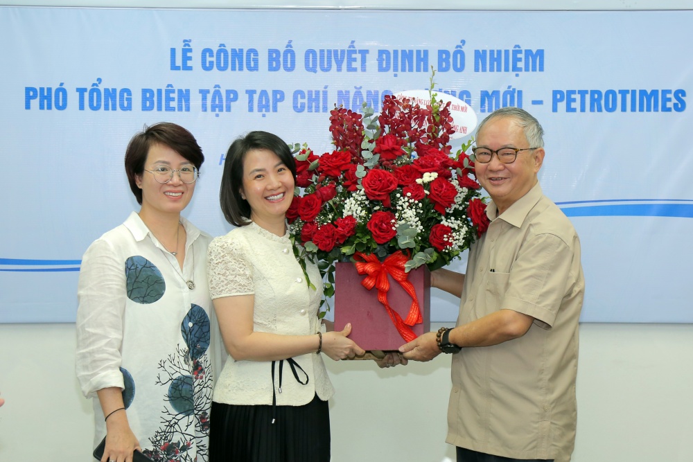 Tạp chí Năng lượng Mới   PetroTimes có nữ Phó Tổng biên tập đầu tiên