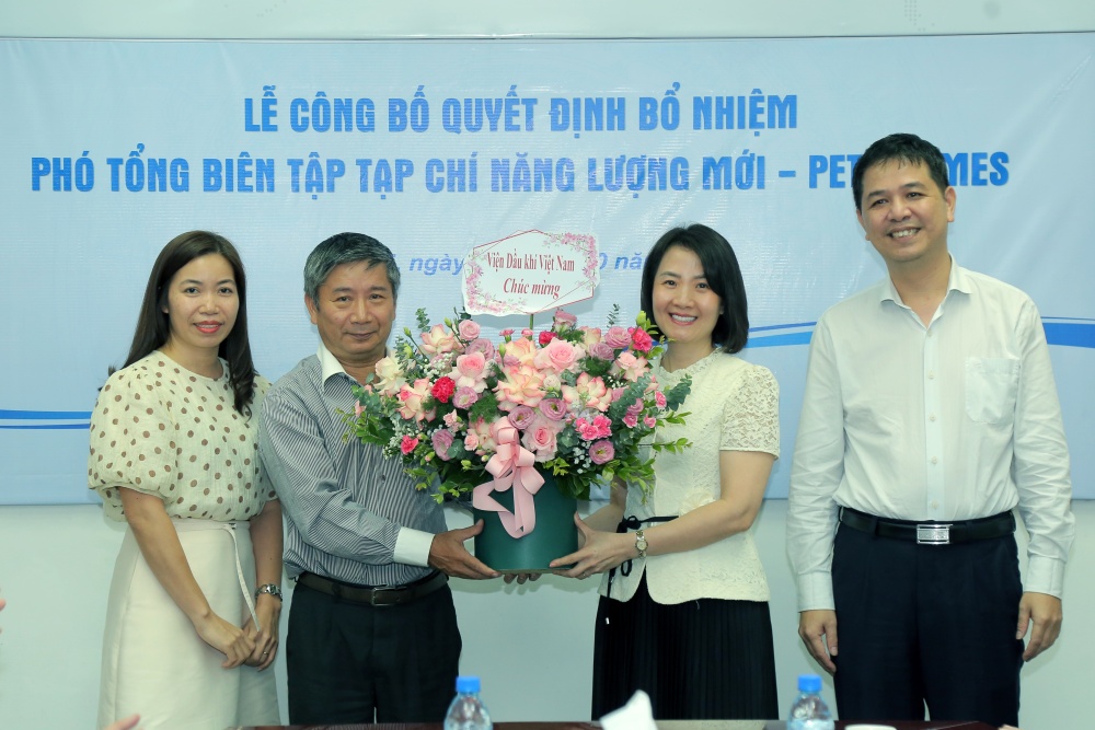 Tạp chí Năng lượng Mới   PetroTimes có nữ Phó Tổng biên tập đầu tiên