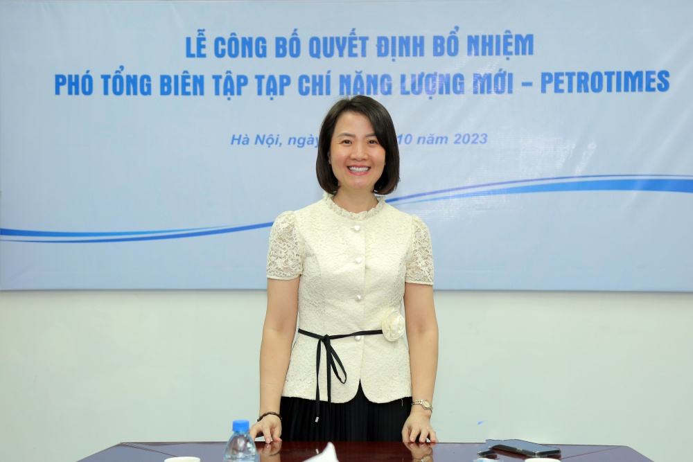 Tạp chí Năng lượng Mới - PetroTimes có nữ Phó Tổng biên tập đầu tiên