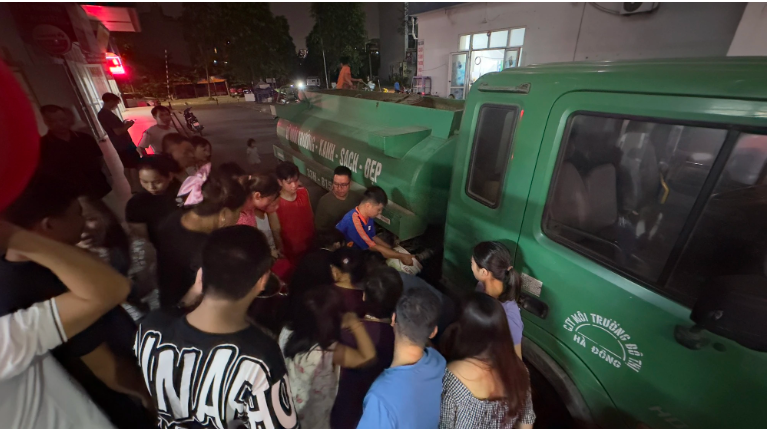 Hà Nội: Yêu cầu nhanh nhất cấp nước sinh hoạt lại cho cư dân khu đô thị Thanh Hà