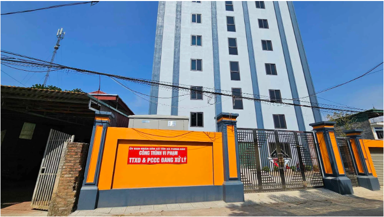 Thạch Thất (Hà Nội): Tạm đình chỉ 3 chủ tịch xã do liên quan đến công trình sai phép