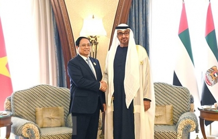 Thủ tướng Phạm Minh Chính tiếp lãnh đạo một số nước Vùng Vịnh