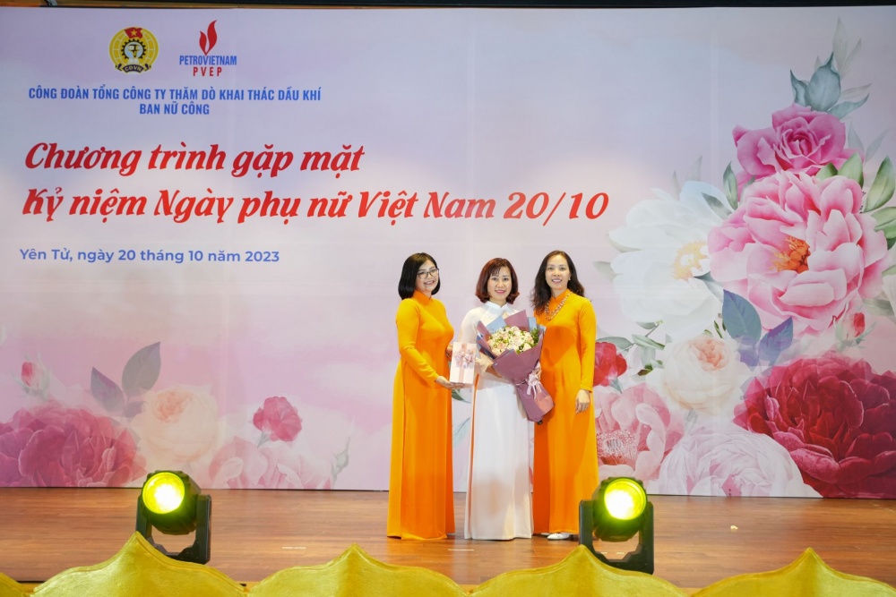 Công đoàn PVEP tưng bừng các hoạt động chào mừng Ngày Phụ nữ Việt Nam 20/10