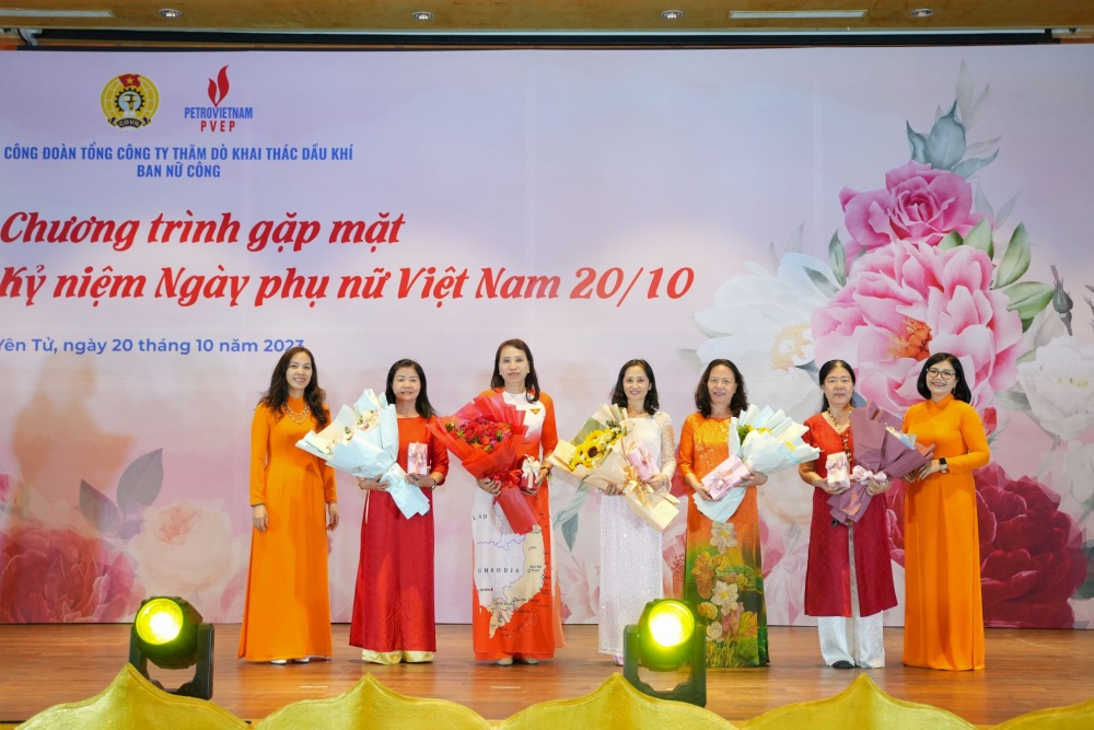 Công đoàn PVEP tưng bừng các hoạt động chào mừng Ngày Phụ nữ Việt Nam 20/10