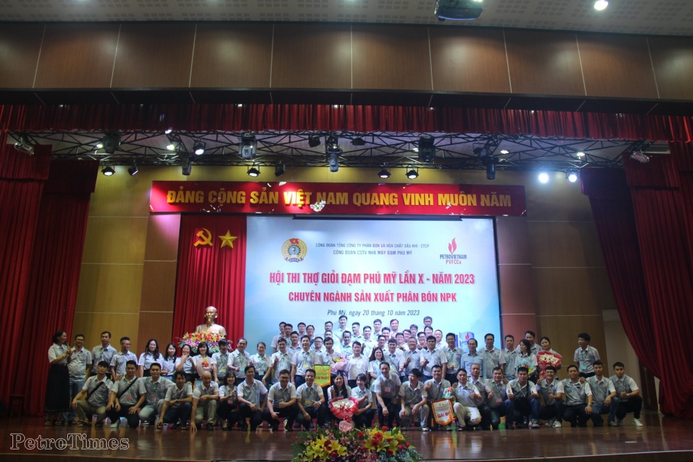 Sôi nổi Hội thi thợ giỏi Đạm Phú Mỹ lần X - năm 2023