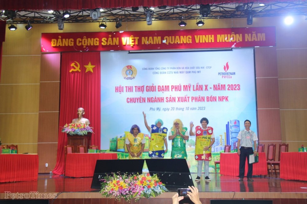 Sôi nổi Hội thi thợ giỏi Đạm Phú Mỹ lần X - năm 2023