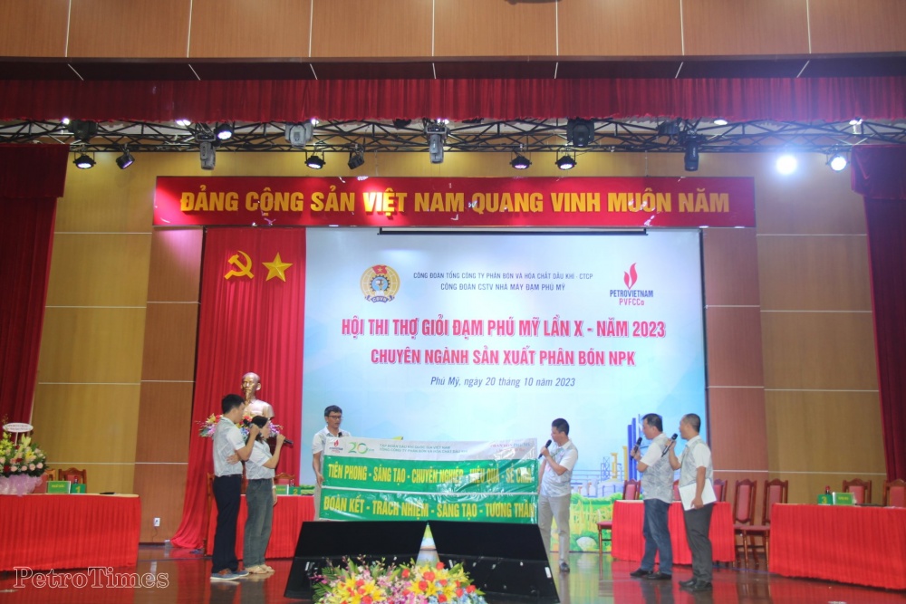 Sôi nổi Hội thi thợ giỏi Đạm Phú Mỹ lần X - năm 2023