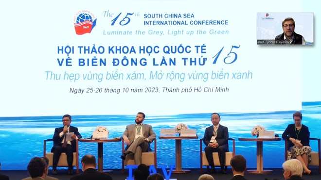 Hội thảo khoa học quốc tế về Biển Đông lần thứ 15: “Thu hẹp vùng biển xám, Mở rộng vùng biển xanh”