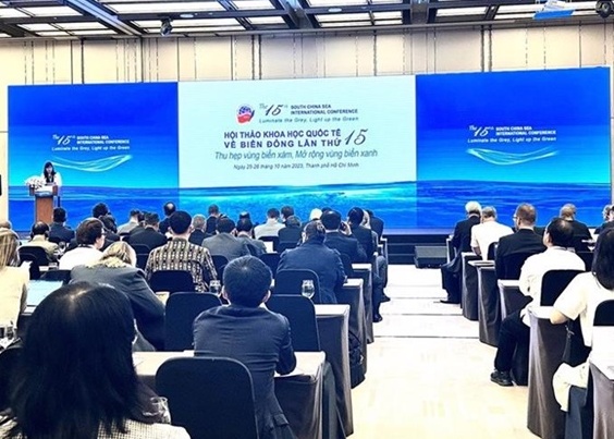 Hội thảo khoa học quốc tế về Biển Đông lần thứ 15: “Thu hẹp vùng biển xám, Mở rộng vùng biển xanh”