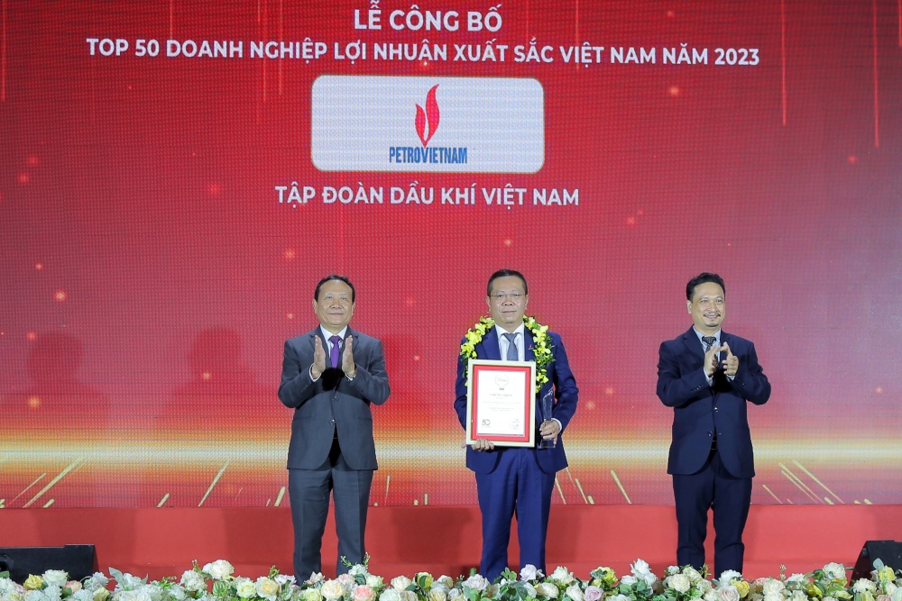 Năm thứ 5 liên tiếp, Petrovietnam là doanh nghiệp có lợi nhuận tốt nhất Việt Nam