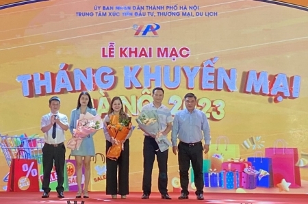 Khai mạc Chương trình Tháng Khuyến mại Hà Nội 2023