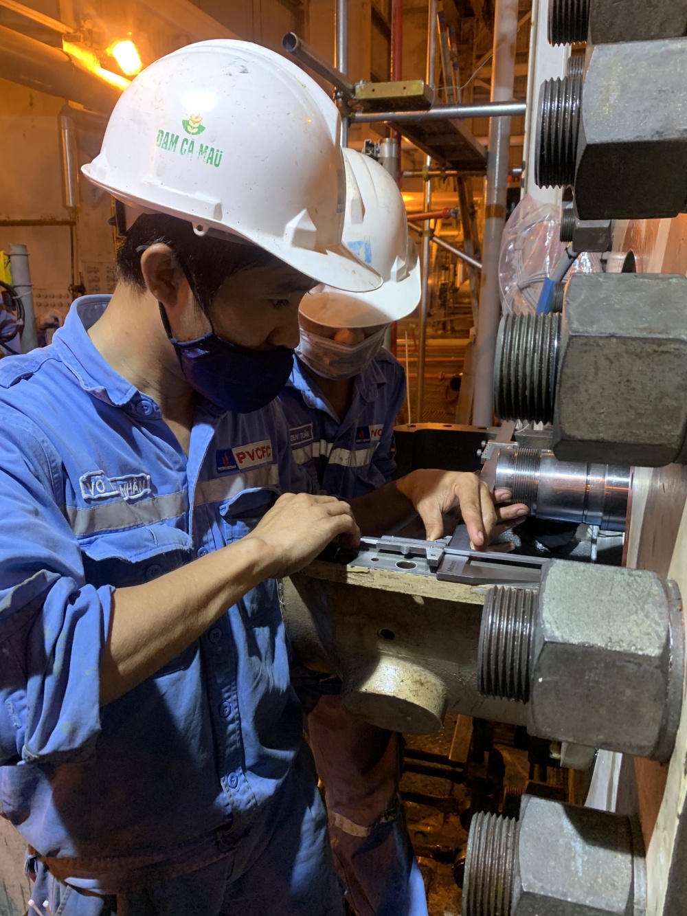 14-TTL-AD-0007: Thực hiện đo đạc thông số lắp đặt Dry Gas Seal.