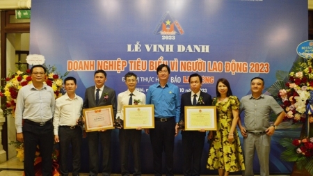 Vinh danh 64 doanh nghiệp tiêu biểu vì người lao động