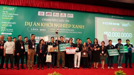 Phân bón Cà Mau tiếp sức cuộc thi “Dự án Khởi nghiệp xanh”