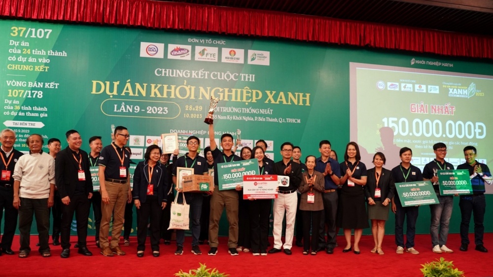 Phân bón Cà Mau tiếp sức cuộc thi “Dự án Khởi nghiệp xanh”