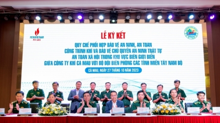 Công ty Khí Cà Mau tổng kết 5 năm thực hiện quy chế phối hợp bảo vệ an ninh, an toàn đường ống dẫn khí PM3-Cà Mau