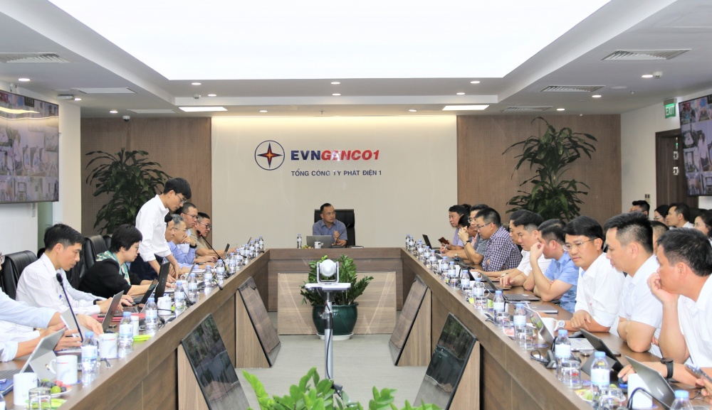 Hội nghị giao ban trực tuyến tháng 11 năm 2023 của EVNGENCO1.