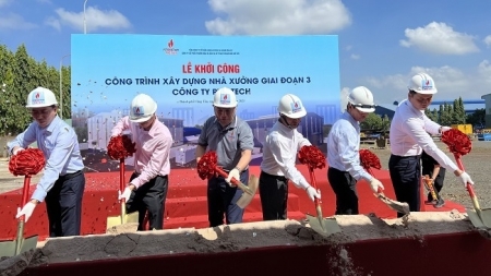 PVD Tech khởi công xây dựng Công trình xây dựng nhà xưởng giai đoạn 3