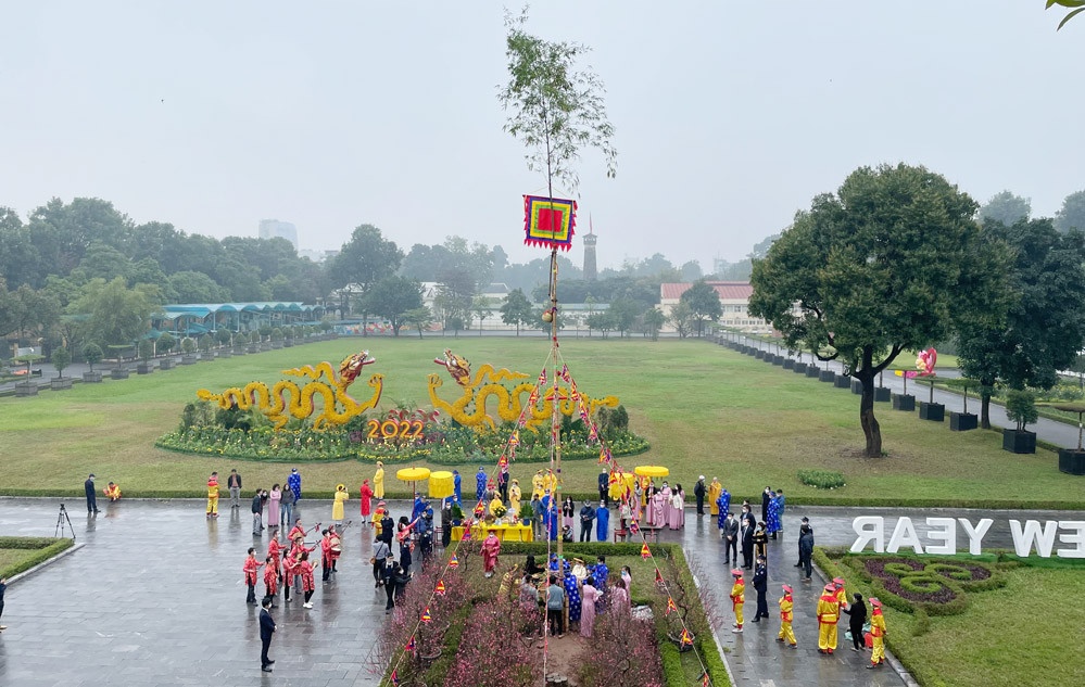 Ngày hội trình diễn cây nêu: Lan tỏa những giá trị văn hóa đặc sắc